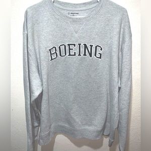 Boeing Crewneck Sweater.